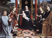 Gerard David THe Virgin and Child with Saints and Donor china oil painting artist